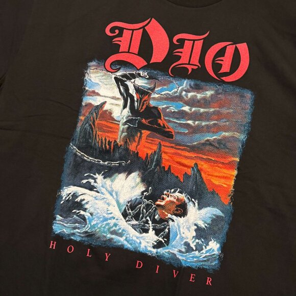 Dio Holy Diver Heavy Metal Band T-Shirt Size extra large - Picture 4 of 4